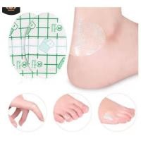 ราคา แผ่นแปะส้นเท้าแบบใส แผนกันรองเท้ากัด สติ๊กเกอร์รองส้น ขนาด4.4*6.9 cm มี 2รุ่นให้เลือก ชุดละ20ชิ้น (8073234166)