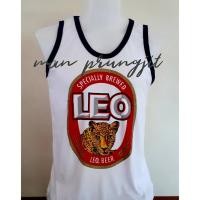 ราคา เสื้อกล้าม สกรีนลายเบียร์ลีโอ (6118018304)