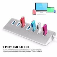 ราคา Aluminum 7 Port USB 3.0 HUB High Speed Splitter Adapter Hub for Macbook PC Laptop (829153567)
