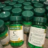 ราคา วิตามินซี 500 mg 100 เม็ด เเท้ ของ Nature’s Bounty Vitamin C จากอเมริกา (25429788345)