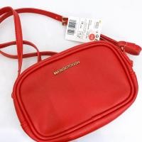 ราคา กระเป๋าสะพายหนัง MangoTouch ใบเล็กกระทัดรัด สีแดง แบรนด์แท้ จาก สเปน (13817603232)