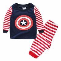 ราคา Hkbaby กัปตันอเมริกา pyjamas (23043707940)