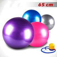 ราคา 10448869 Jumper Kids ลูกบอลโยคะ ขนาด 65 CM แถมฟรีที่สูบลม Yoga Ball (1697235736)