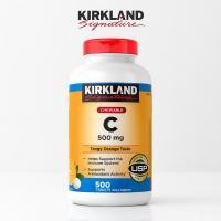 ราคา Kirkland Signature Chewable Vitamin C 500 mg. (500Tablets) วิตามินซี แบบเคี้ยว (43714341697)