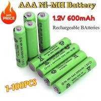 ราคา แบตเตอรี่ NI-MH 1.2V AAA แบบชาร์จได้ 600mAhแบตเตอรี่ 7 ก้อน R03 สำหรับรีโมทคอนโทรลเครื่องปรับอากาศ (27539579771)