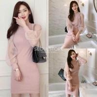 ราคา >เดรสสั้น เรียบหรู,, (17431340926)