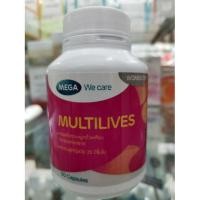 ราคา Mega​ we​ care​ multilive 1​ ขวด​ มี​ 30​ แคปซูล​ วิตามินสำหรับผู้หญิงโดยเฉพาะ (5105957984)