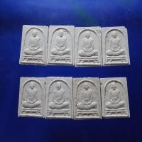 ราคา ถูกๆ..8 องค์...พระผง .หลวงปู่รอด วัดสันติกาวาส จ.พิษณุโลก...(ผ4 นบ)...ร1..67.8.20......P1 ... (28508558569)