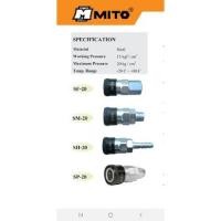 ราคา Mito คอปเปอร์ลม หัวดำ เกลียวใน 1/4 pt 2หุน sf20 (12616324008)