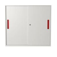 ราคา good.garden29-SMITH ตู้เก็บเอกสารแบบทึบบานเลื่อน 90x40x90ซม. BDL16 ขาว-ส้ม ยอดขายอันดับ1 (22257652241)