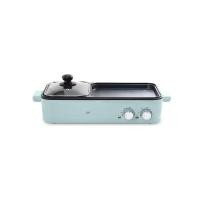 ราคา CUIZIMATE เตาปิ้งย่างและหม้อสุกี้ รุ่น LIVRBSBBQBL สีน้ำเงิน (17072138462)