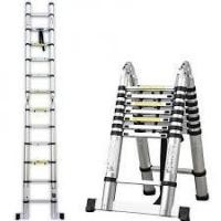 ราคา บันไดอลูมิเนียม บันไดยืดหดได้ บันไดพับได้ ทรง A 2.8 เมตร ทรงพาด 5.6 เมตร (2504825789)