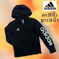 ราคา มือ 2 เสื้อคลุม adidas สีดำ. ไซส์ 130 สภาพดี (45057429166)
