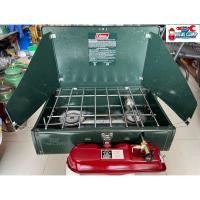 ราคา เตาน้ำมัน Coleman 2 Burner 425F Compact Stove Made in USA ปีผลิต 3/88 มือ 2 (26905423346)