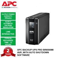 ราคา UPS (เครื่องสำรองไฟฟ้า) APC BR (BR650MI) 650VA /390Watts 6 Outlets, AVR, LCD Interface (3559170901)