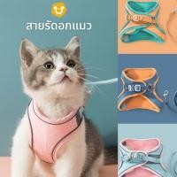 ราคา เสื้อรัดอกแมว พร้อมสายจูง สายจูงแมว เชือกจูงแมว สายจูงรัดอกสัตว์เลี้ยง (22941056820)