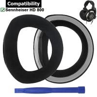 ราคา เปลี่ยน Frosted Earpads แผ่นรองหูฟังครอบคลุมถ้วย Muffs อะไหล่ซ่อมสําหรับ Sennheiser HD 800 HD800 HD800s Over Ear หูฟัง (28626859433)