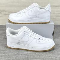 ราคา New Nike Air Force 1 '07 Shoes White Gum Brown DJ2739-100 Men's size 11 (26387368866)