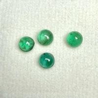 ราคา พลอยมรกต (Emerald) หลังเบี้ย 4 mm จากบราซิล (สุ่มเม็ดให้) (25423115635)