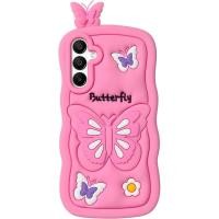 ราคา SAMSUNG เคสโทรศัพท์น่ารัก เข้ากันได้กับซัมซุง กาแลคซี ก15 4ก/ 5ก, ผีเสื้อ3ง การ์ตูนสัตว์ซิลิโคนอ่อนนุ่มหยิกคลื่นกรอบป้องกันการลื่นฝาครอบกันกระแทกสําหรับสาวผ (48457503283)