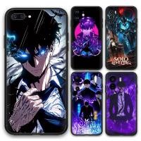 ราคา Vivo V5 Y67 V5 Lite Y66 V5Plus V7 V7Plus Y75 V9 Y85 Y89 V11i V11 V15 Pro เคสโทรศัพท์ E9M5 Solo Leveling ซิลิโคนอ่อนนุ่มฝาครอบ TPU สีดํา (56555687854)