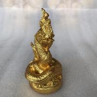 ราคา พญานาค พญานาคราช องค์พญานาค รูปปั้นพญานาคนาคราช พญานาคไม้แกะสลัก สีทอง สูง 15 ซม. นาคไม้แกะสลัก สัตว์มงคล เสริมบารมี (19424774416)