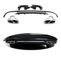 ราคา W212 rear diffuser for Mercedes Benz E class classic version E300 look diffuser 2013 2014 2015 (56556196822)