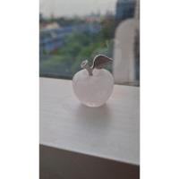 ราคา #clearQuartz#ควอตซ์ใส#apple#หินแกะสลัก#เคลียร์ควอตซ์ (28408920970)