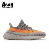 ราคา Ad Yeezy Boost 350V 2 Beluga สะท้อนแสงสีเทาสีส้มรองเท้าวิ่งจ๊อกกิ้งสะท้อนแสง GW1229 8VE6 (53207980495)