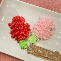 ราคา ขนมอาลัวช่อดอกไม้ โฮมเมด หวานน้อย กรอบนอกนุ่มใน หอมกลิ่นอบควันเทียน ราคาต่อ 1 ชิ้น คละสี (24095866161)