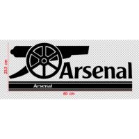 ราคา สติกเกอร์ ตัด ไดคัท ติด แต่งรถ ปืนใหญ่ อาเซนอล ขนาด 23.25 x 60 ซม. Arsenal FC Sticker Die-Cut Decal - PVC กันน้ำ (4249177451)