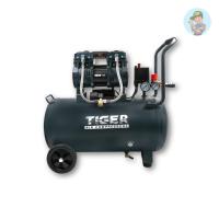 ราคา ‍ [รุ่นใหม่] TIGER JAGUAR-50-1 ปั๊มลม Oil free 50 ลิตร 1390 W. (24101685275)