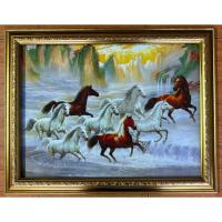 ราคา กรอบรูปพร้อมภาพม้า8เซียน ขนาด15*20นิ้ว (21382711110)