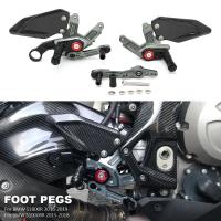 ราคา For BMW S1000RR 2015-2018 S1000R 2016-2019 S1000 RR/R Motorcycle Adjustable Foot Pegs Rest Rearset (53751861477)
