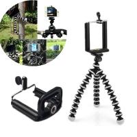 ราคา ขาตั้งกล้อง Flexible Mini Octopus Stand Tripod for Camera and Mobile Phone iPhone/Samsung/HTC + ขาจับมือถือ (632098875)