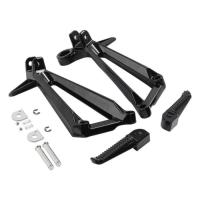 ราคา Motorcycle Black Rear Passenger Foot Pegs Bracket Fit  For Yamaha YZF R3 YZF-R3 2015-2019 (40279059577)