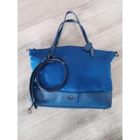 ราคา Coach กระเป๋ามือสองสีน้ำเงิน ของแท้ (6664806484)