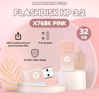 ราคา แฟลชไดร์ฟ HP 3.2 X768 สีชมพู 32GB 64GB 128GB (50553303264)
