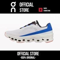 ราคา On Running Cloud Monster Blue White Orange 61.98653 Low-top Sneakers (25987312174)