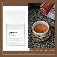 ราคา กาแฟปางขอน อราบิก้า100% คั่วกลางค่อนเข้ม ขนาด 1กก. เมล็ดกาแฟคั่วดอยปางขอน Medium-Dark Roast (เมล็ดเกรดปานกลาง) ส่งฟรี (10852275100)