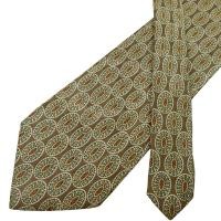 ราคา เนคไท Valentino Silk Brown Geometric Italy เนคไทแบรนด์เนม ของแท้ (48855313999)