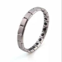 ราคา สร้อยข้อมือแม่เหล็กเพื่อสุขภาพผู้ชาย (7481944775)