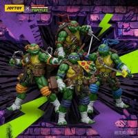 ราคา JOYTOY Dark source Ninja Turtles Four-person group Officially authorized1:18Fully Articulated Action Figure (48507465654)