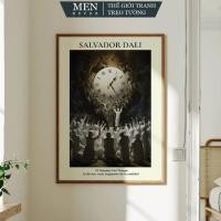 ราคา ภาพวาดติดผนัง นาฬิกาละลาย Salvador Dali พิมพ์ดิจิตอล พิมพ์ขออัพออน มาพร้อมตะปูแขวนภาพ (26377696052)