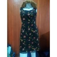 ราคา เดรสงานญี่ปุ่นมือสองงานนำเข้า เดรสดำ ลายดอก ลูกไม้ (แกะถุง) (11946136404)