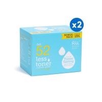 ราคา [x2]Rii สำลีแผ่น (เพิ่มไซส์ขึ้น15%) Less Toner No.52 จำนวน 140 แผ่น / Cleansing Perfect No.26 จำนวน 105 แผ่น : (18420627192)