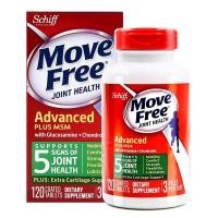 ราคา Schiff Move Free Advance Total Joint Health plus MSM Glucosamine + Chondroitin 120 เม็ด อาหารเสริมบำรุงข้อกระดูก (5269129763)