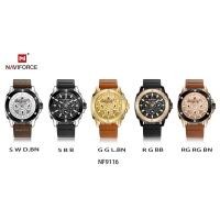 ราคา นาฬิกาผู้ชาย naviforce watch แท้ NF9116 สายหนัง มีไห้เลือก 5 สี สินค้าพร้อมส่ง (6204554621)