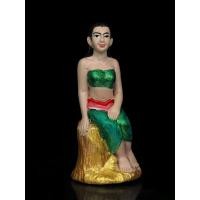 ราคา แม่ตะเคียนทอง (เจ้าแม่บุญสีทอง) เนื้อสัมฤทธิ์เพ้นท์สี หลวงตารวม วัดโคกสำราญ 2565 (18420676259)