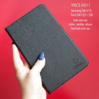 ราคา YKCS 0311 samsung tab 4 7 "SM-T231 SM-T230 7.0 7 นิ้วหนังสือขาตั้งหนังตัวอักษรพลิก (42755727156)